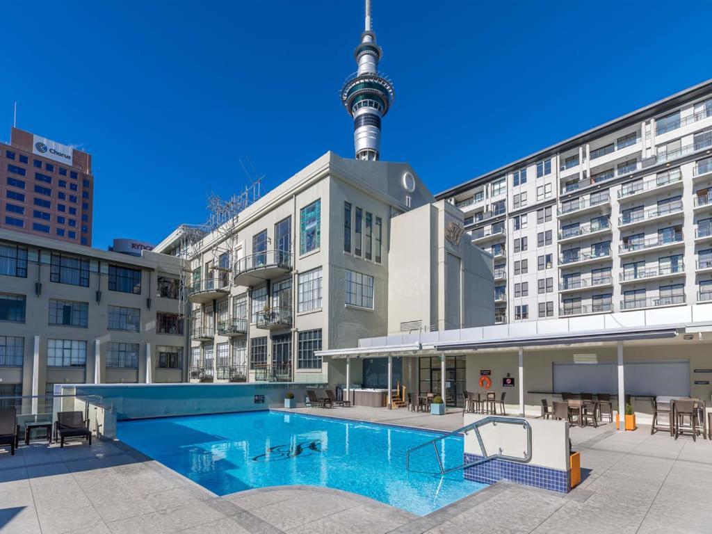 Heritage Haven By Viaduct Cbd - Pool Gym Tennis Auckland Eksteriør billede